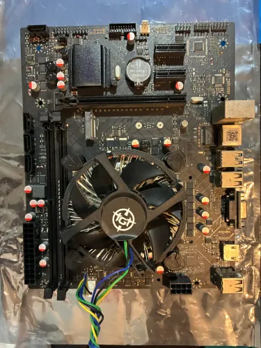Kit Placa-Mãe Mancer B560M-DX LGA 1200 + Cooler TGT - Usado, Perfeito Estado!