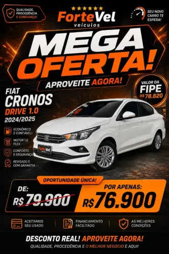 Fiat Cronos Drive 1.0 6V 2025