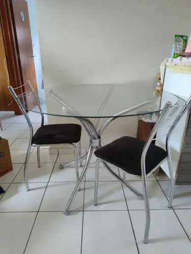 Mesa de vidro 