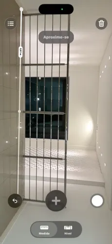 Guarda corpo em Inox 4,60