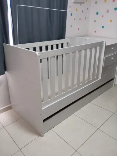 Berço Americano Multifuncional Branco