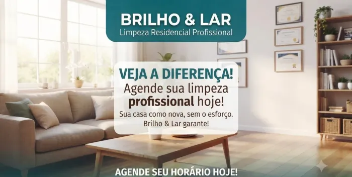 Limpeza doméstica