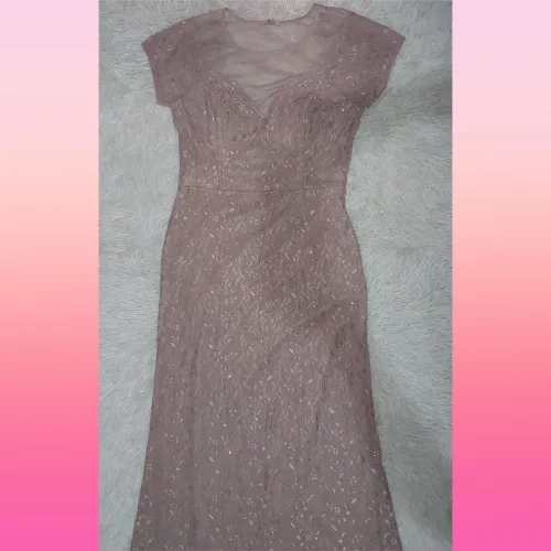 Vestido de festa longo TAM G
