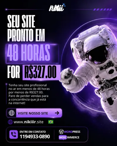 Crio o site ideal para transformar visitantes em clientes pagantes.
