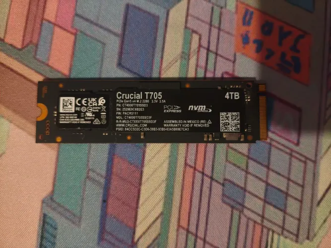 SSD 4tb Crucial T705