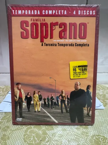DVd Família Soprano 3 temporada LACRADA