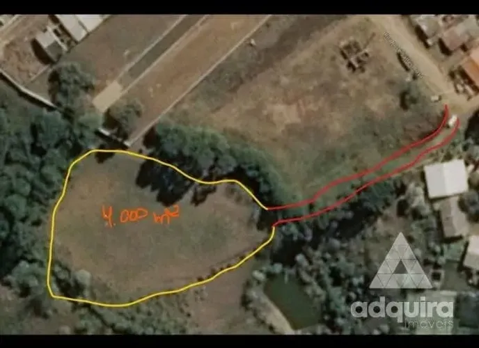 Terreno à venda 4000 m², Cará-cará, Ponta Grossa - PR