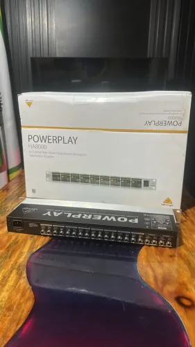 Behringer Powerplay HA8000 | Amplificador de Fones 8 Canais | Seminova