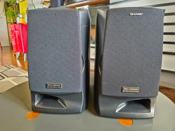 Caixas de Som Sharp  CP 570