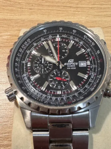 Casio Edifice Pilot EF-527 Aviador - Conservadíssimo