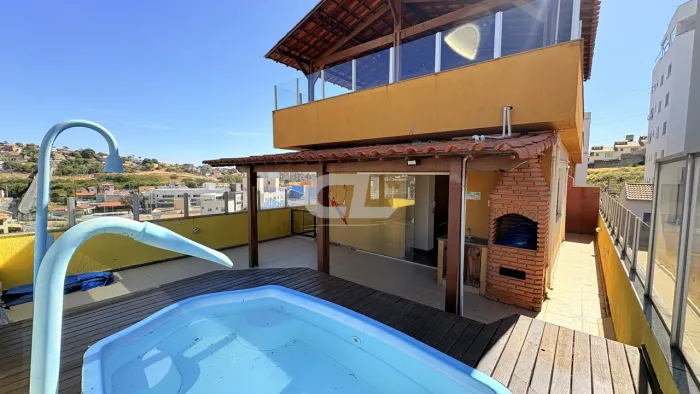 Cobertura , 4 quartos, 2 suítes, 2 vagas