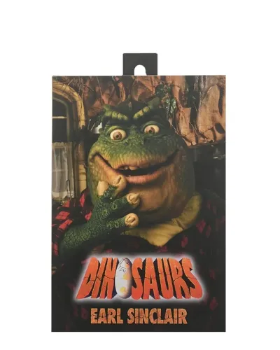 Neca Toys dinosaurs - earl sinclair - família dinossauros 