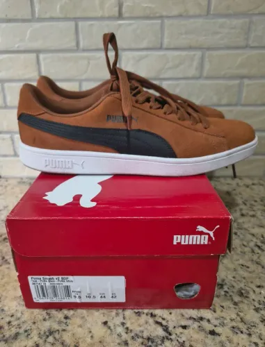 Tênis, Tênis Puma Smash V2, Marrom, 42