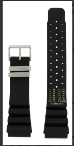 Pulseira Para Aqualand Citizen 59-l7322 Jp2000 Preto