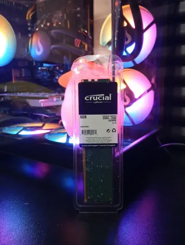 Memória RAM Crucial DDR4 de 8GB 2666hz