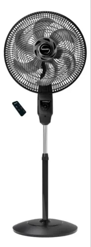 Ventilador de Coluna Mallory Chronos 40cm Preto e Grafite -