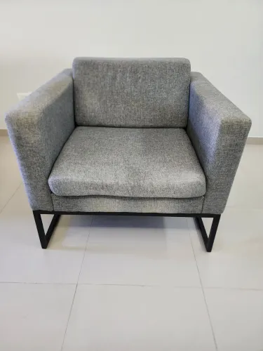 Poltrona Cinza Tok Stok