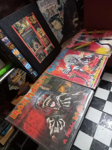 14 lps iron maiden + brinde