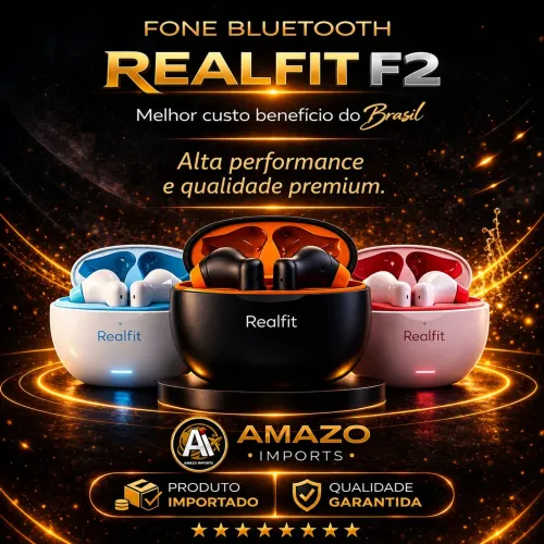 FAVOR, LER A DESCRIÇÃO - Fone Bluetooth TWS Realfit F2 Pro