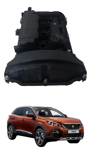 Tampa Válvulas Peugeot 3008 1.6 Thp 2018 2021 Original Preto