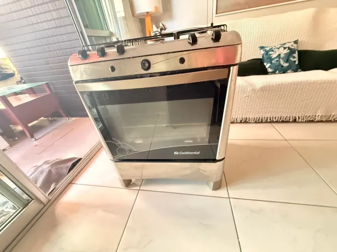 Fogão inox 5 bocas