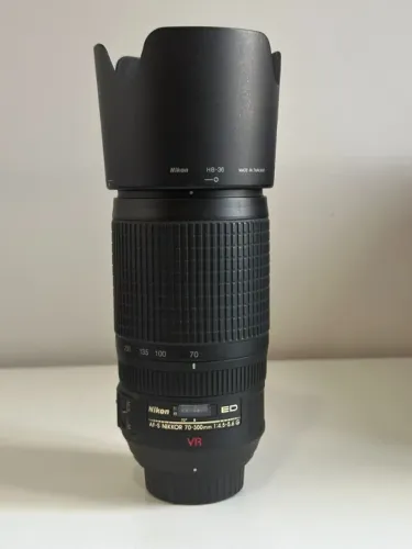 Lente Nikon 70-300mm f/4.5-5.6G AF-S VR IF-ED - Alcance e Nitidez (Estado de Nova)