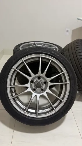 Rodas OZ Racing Ultraleggera Forjadas Aro 18 + 6 Pneus