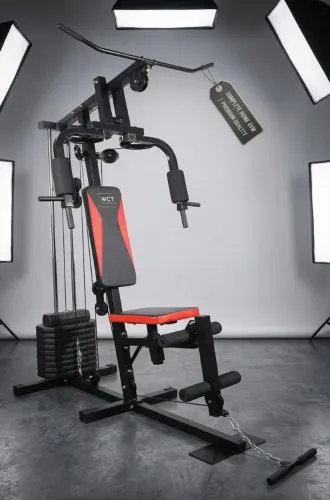 A Estação de Musculação de 45kg da WCT Fitness é uma opção ideal para treinos eficazes em
