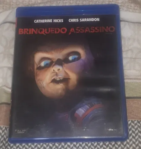 Blu-ray Brinquedo Assassino, original e dublado