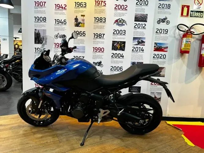 TIGER 660 SPORT EM ESTADO DE ZERO KM BAIXA KM IMPERDÍVEL