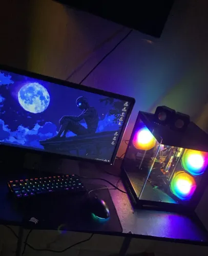 Pc game semi novo aceito trocar em iPhone também