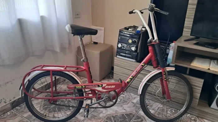 Bicicleta Caloi Berlineta Dobrável 1973
