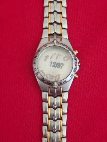 Caixa Relógio Tissot PR200 Quartz Aço E Ouro