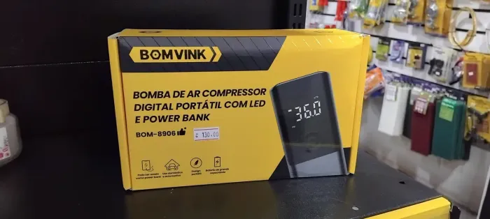 Bomba de Ar compressor digital