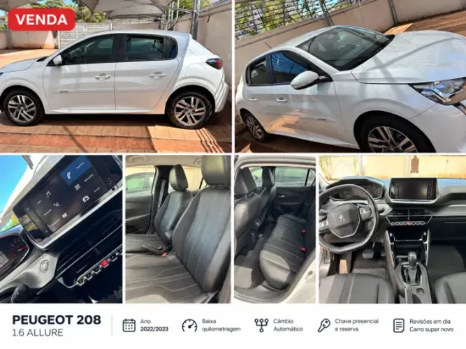 Peugeot 208 Allure 1.6 Flex 16V 5P Aut. 2022
