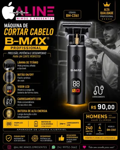 MAQUINA PARA ACABAMENTO B-MAX BM-C061