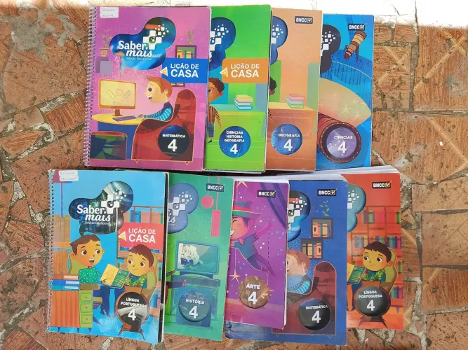 Livros saber mais 4° ano, editora FTD