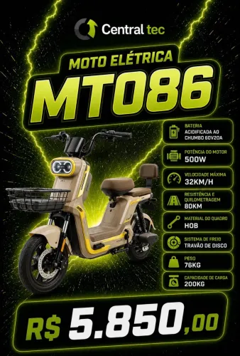 Moto elétrica MT0086