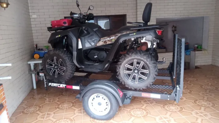 Carretinha quadriciclo Fortcar 2025