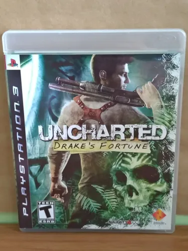 Lote de 2 Jogos: Uncharted 1 e Uncharted 2 (PS3)