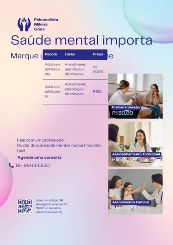 Atendimento Psicológico preço social