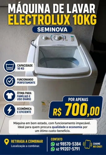 Vendo Máquina de Lavar Roupa