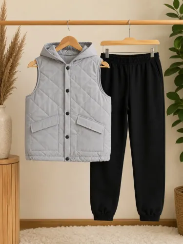 Conjunto Infantil Masculino Tamanho 10-11 Anos