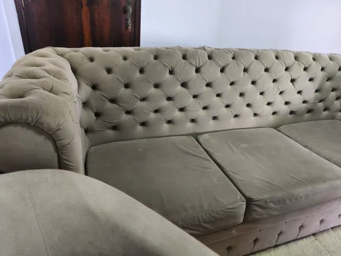Sofá Chesterfield relíquia