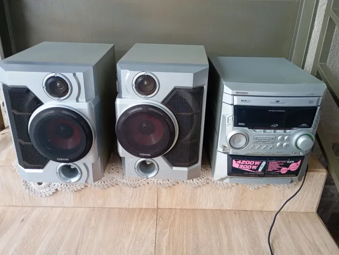 Mini system TOSHIBA (Relíquia)