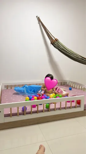 Cama montessoriana de casal