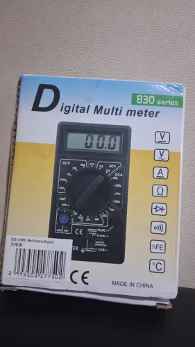 MULTÍMETRO DIGITAL PROFISSIONAL DT-830B - PRECISÃO E SEGURANÇA!