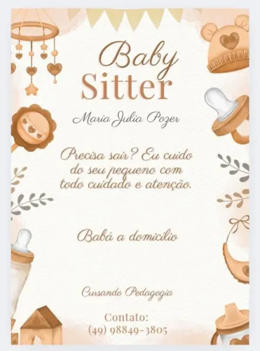Serviço de babá