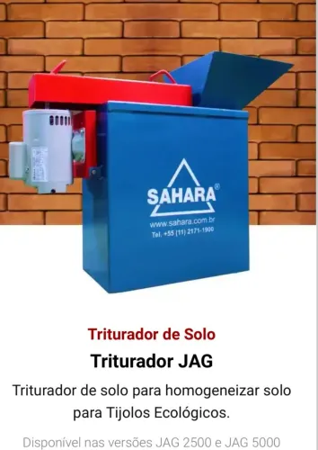 Máquina de tijolo ecológico