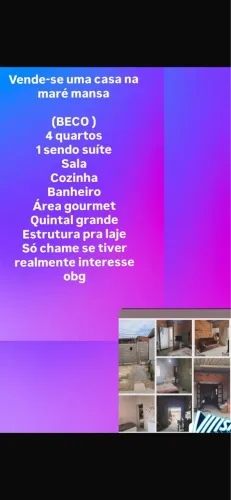Casa na maré mansa